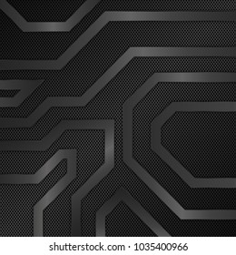 Metal texture. Abstract technology background. Geometric pattern.