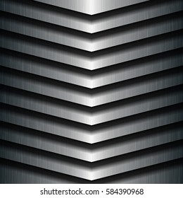 Metal texture background. Stainless steel. Vector illustration