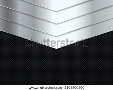 Metal texture background. Stainless steel. Vector illustration