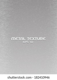 Metal texture background. Vector