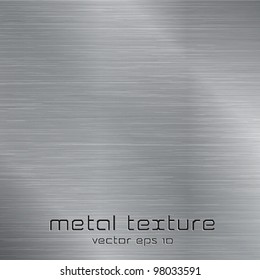 Metal texture background. Vector