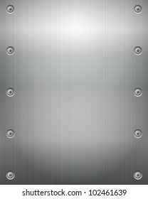 Metal texture background. Vector illustration.