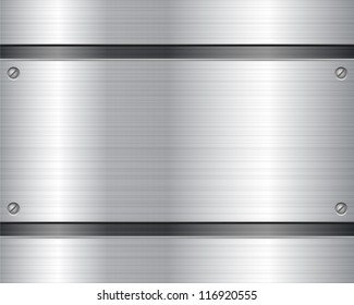 Metal texture background. Vector illustration.