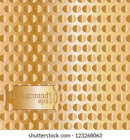 Metal texture background. Vector illustration. Seamless steel plate texture