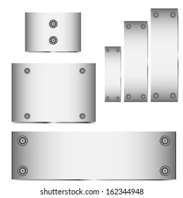 Metal texture background. Vector illustration.