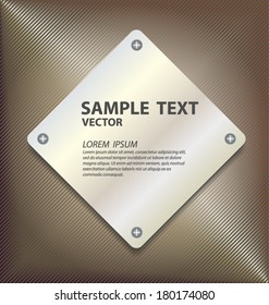 metal texture background vector illustration