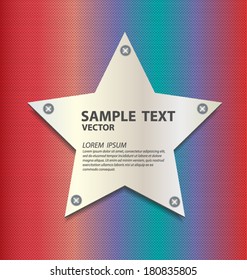 metal texture background vector illustration