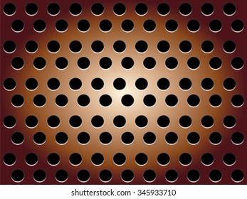 Metal texture with grid background. template design. Vector illustration