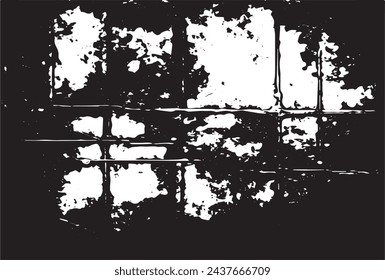 Metal texture with scratches and cracks.