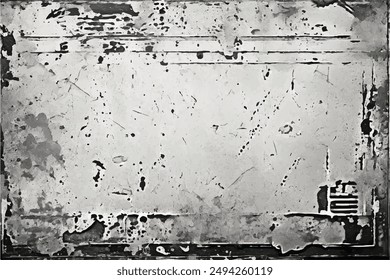 Metal texture with scratches and cracks. Metal Texture Background. 