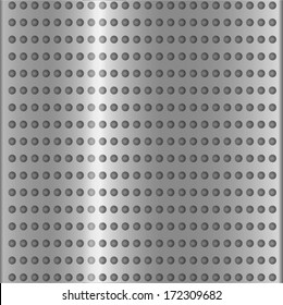 metal texture, vector illustration