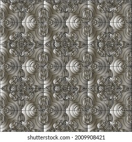 Metal textured plate. Steel industrial polished pattern