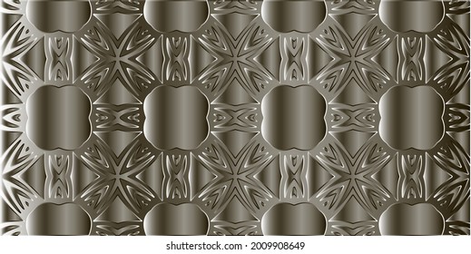 Metal textured plate. Steel industrial polished pattern
