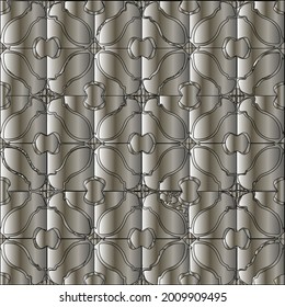 Metal textured plate. Steel industrial polished pattern