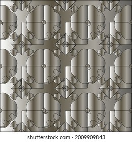 Metal textured plate. Steel industrial polished pattern