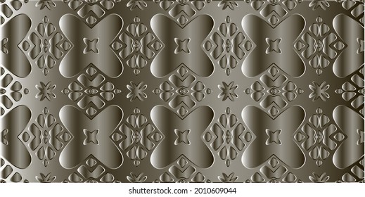 Metal textured plate. Steel industrial polished pattern