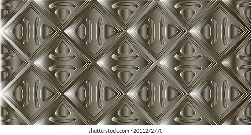 Metal textured plate. Steel industrial polished pattern