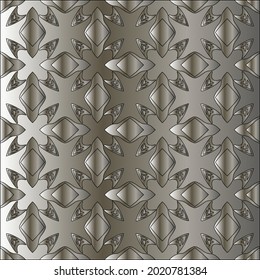 Metal textured plate. Steel industrial polished pattern