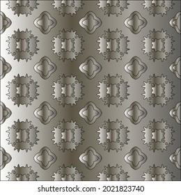 Metal textured plate. Steel industrial polished pattern
