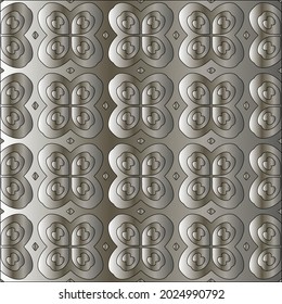 Metal textured plate. Steel industrial polished pattern