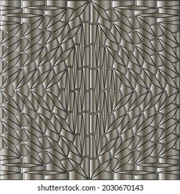 Metal textured plate. Steel industrial polished pattern