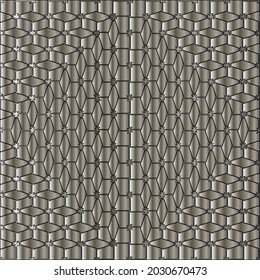 Metal textured plate. Steel industrial polished pattern
