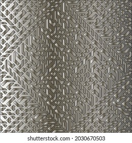 Metal textured plate. Steel industrial polished pattern