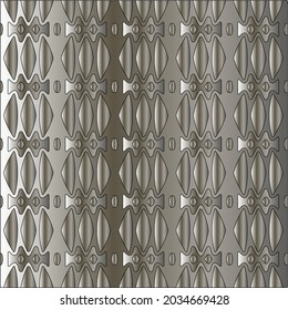 Metal textured plate. Steel industrial polished pattern.Silver metal gradient pattern background