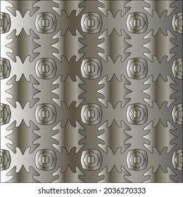 Metal textured plate. Steel industrial polished pattern