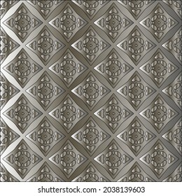 Metal textured plate. Steel industrial polished pattern
