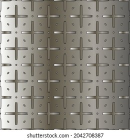Metal textured plate. Steel industrial polished pattern.abstract background.