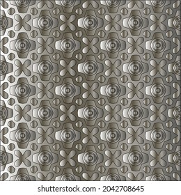 Metal textured plate. Steel industrial polished pattern.abstract background.