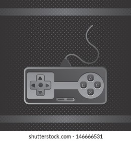 metal theme game console play