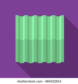 Metal tile flat icon