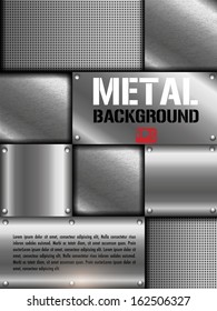 metal vector background