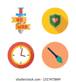 metal vector icon set