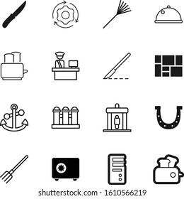 metal vector icon set such as: export, change, treasure, protect, password, instrument, money, wealth, medic, nautical, horse, plate, granary, frame, streamline, nobody, storage, sterilized, stylish