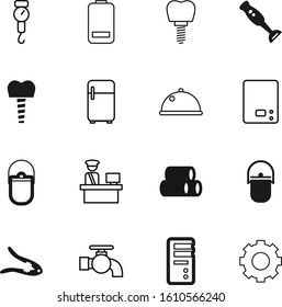 metal vector icon set such as: policeman, internet, security, passport, fresh, catering, drawing, fuel, protection, machinery, pipe, progress, domestic, button, gas, shiny, lunch, wheel, gourmet
