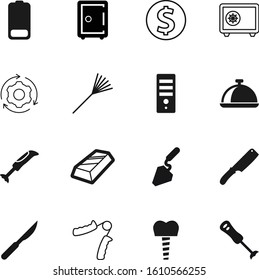 metal vector icon set such as: image, shadow, repeat, alkaline, tower, pc, cpu, long, trowel, mason, mechanism, streamlined, economy, energy, generation, weight, circle, garden, fit, medic, trainer