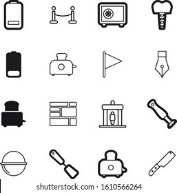 metal vector icon set such as: person, start, clinic, dentistry, system, door, money, healthy, trade, man, goods, snack, mixer, box, container, medical, stop, banner, drink, vip, spoon, pen, cauldron