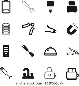 metal vector icon set such as: knowledge, teeth, dish, trainer, tap, dental, barbeque, horseshoe, gym, grilling, blue, web, bathroom, science, education, force, strong, domestic, lid, clinic