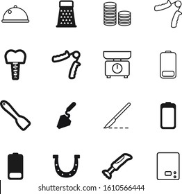 metal vector icon set such as: logo, repair, metallic, wealth, culinary, masonry, mason, lid, work, gourmet, profit, cuisine, surgery, medic, shoe, dome, accessory, bet, hardware, industry, stack