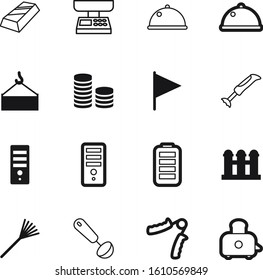 metal vector icon set such as: metallic, building, natural, storage, training, appliance, electric, golden, alkaline, heavy, front, stack, gardening, display, hook, garden, lift, precision, treasure
