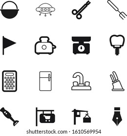 metal vector icon set such as: scale, clinic, measurement, dentistry, concept, campfire, blank, operation, thin, tooth, nutrition, summer, restaurant, clip, flag, start, implantation, signage