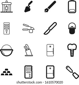 metal vector icon set such as: meal, treasure, man, builder, fuel, bar, outline, classic, spoon, passing, wooden, collection, entrance, knowledge, airport, safety, scanning, structure, finance