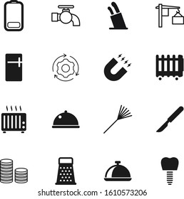 metal vector icon set such as: crane, tooth, thin, scalpel, acid, gears, science, mechanism, arrow, surgery, new, cash, grater, group, alkaline, gear, summer, sterilized, investment, one, contour