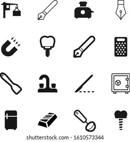 metal vector icon set such as: message, crane, protection, water, ingot, grater, surgical, blade, surgery, menu, drink, place, magnetic, plug, surgeon, knife, breakfast, physics, operation, mixer