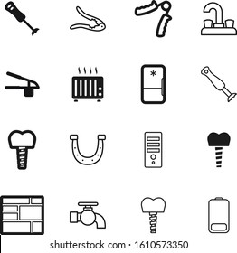metal vector icon set such as: cold, industrial, nature, plumber, farm, new, internet, spring, empty, plug, training, drop, heater, winter, pliers, sport, pc, acid, outline, full, chrome, freeze