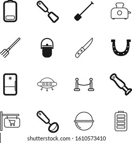 metal vector icon set such as: lucky, drink, pub, spacecraft, carpet, talisman, space, knife, dish, concept, refrigerator, decoration, mystery, signboard, fantasy, antique, fresh, freeze, galaxy