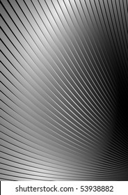 Metal vector surface  striped and swirled